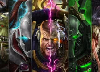 Warhammer 40,000: Warpforge, poniendo las cartas sobre la mesa Warhammer 40